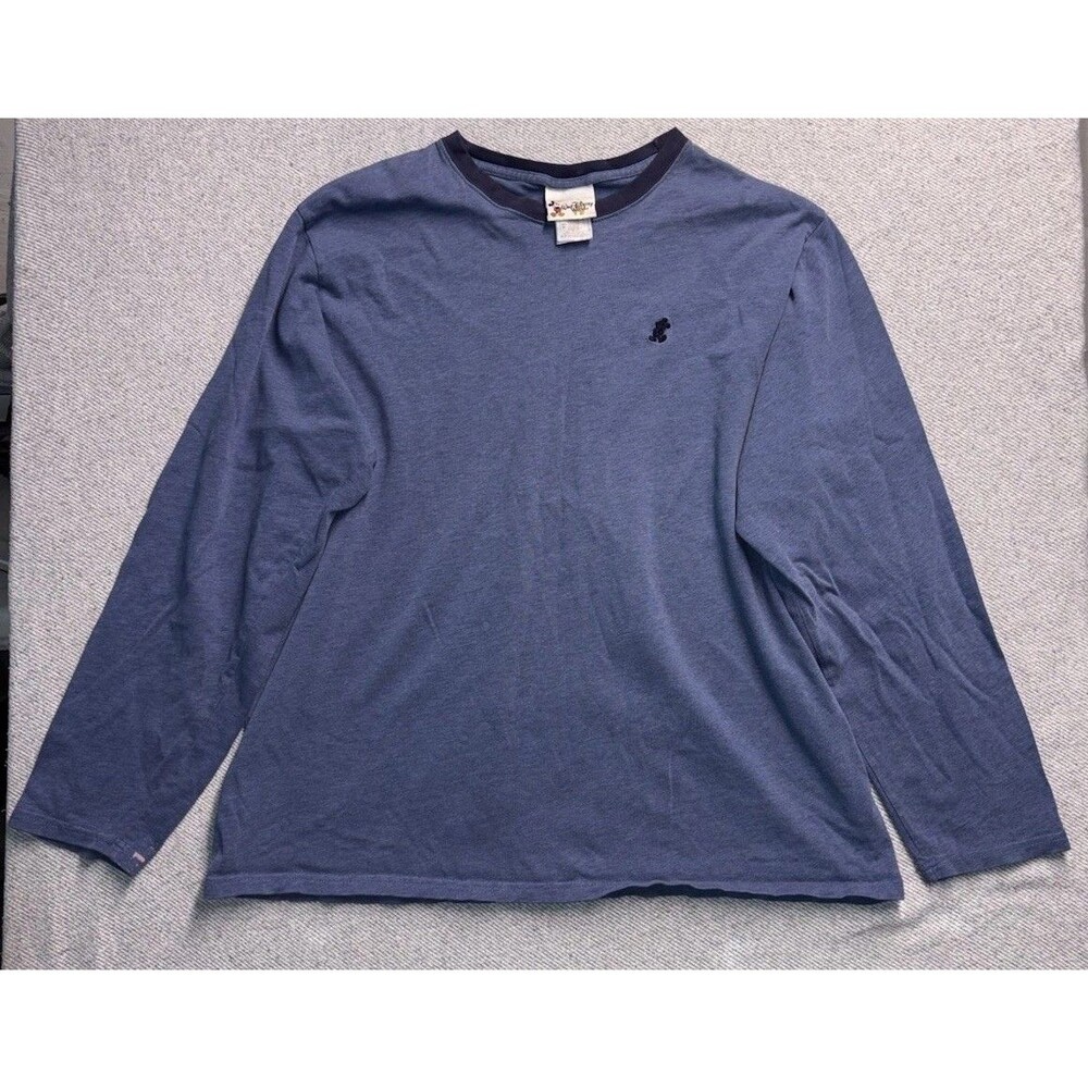 Y2K Vintage Walt Disney World Embroidered Mickey Mouse Long Sleeve Men’s XL